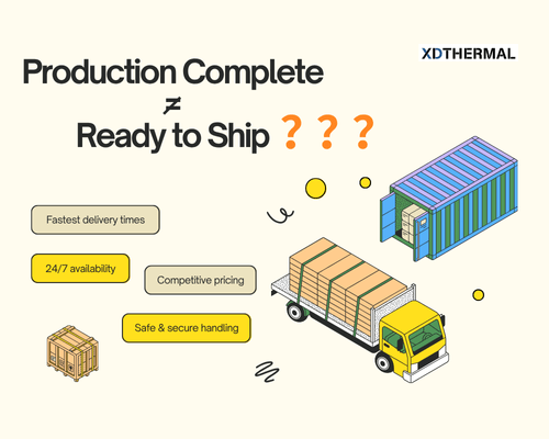 Why the delay in shipping goods(liquid cooling plates), even after production is complete?